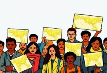 International Migrants Day: Recognizing Global Contributions and Challenges A diverse group of people with suitcases and maps, symbolizing migration and unity.