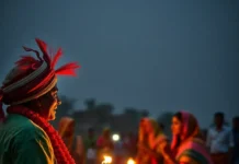 Chhattisgarhi Language Day: Honoring the Heart of Chhattisgarh’s Identity culture of Chhattisgarh, featuring traditional arts