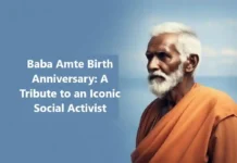 Baba Amte Birth Anniversary: Honoring a Champion of Social Justice Baba Amte Birth Anniversary A picture of Baba Amte, with a serene background