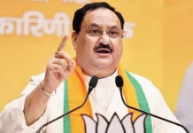 Celebrating J. P. Nadda’s Birthday: A Legacy of Leadership and Service J. P. Nadda addressing a public rally or an official event