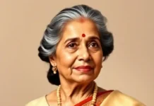 Celebrating Pratibha Patil’s Birthday: A Tribute to India’s First Female President portrait of Pratibha Patil, India's first female President