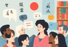 International Mother Language Day 2025 Theme People celebrating International Mother Language Day, showcasing linguistic and cultural diversity