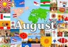 August 2025 Special Days: Key Observances and Celebrations Around the World A vibrant collage representing various global festivals and observances in August, including national days, festivals, and cultural events.