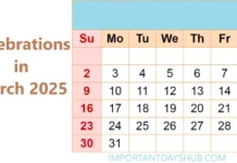 Celebrations in March 2025: Global Events, Holidays, and Festivals Celebrations in March 2025 Festivals, Holidays, and Key Events