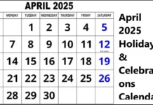 April 2025 Holidays and Celebrations: A Month of Awareness, Fun, and Reflection April 2025 Holidays and Celebrations A Month of Awareness, Fun, and Reflection
