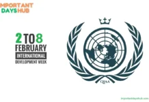 International Development Week (February 2 – February 8) International Development Week Celebrating Global Progress and Innovation