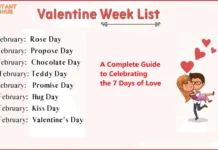 Valentine’s Week Calendar 2025: Celebrating the 7 Days of Love Valentine’s Week Calendar A Complete Guide to Celebrating the 7 Days of Love