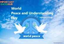World Peace and Understanding Day 2025 (February 23rd) World Peace and Understanding Day Building Bridges for Global Harmony