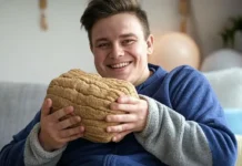 April Fools’ Day : 1st April A person enjoying a harmless prank for April Fools' Day with a classic whoopee cushion prank