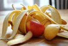 National Peel Day: A Day to Appreciate the Power of Peels in Everyday Life Colorful variety of fruit and vegetable peels spread out on a table - NationalPeelDay