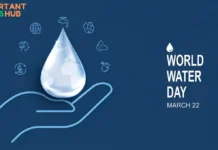 World Water Day: March 22nd World Water Day March 22nd