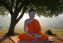 Buddha Purnima 2025: Honoring the Enlightened Path the Buddha meditating under the Bodhi tree