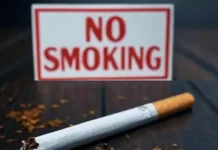 World No Tobacco Day – May 31: Raising Awareness for a Healthier Future Colorful e-cigarette with candy-like design, symbolizing deceptive marketing tactics