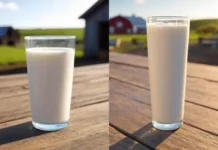 World Milk Day 2025: Celebrating the Power of Dairy Glass of milk with a backdrop of a dairy farm on World Milk Day 2025