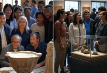 International Museum Day (May 18): Celebrating Culture, Heritage, and Knowledge Visitors exploring a history museum exhibit during International Museum Day event